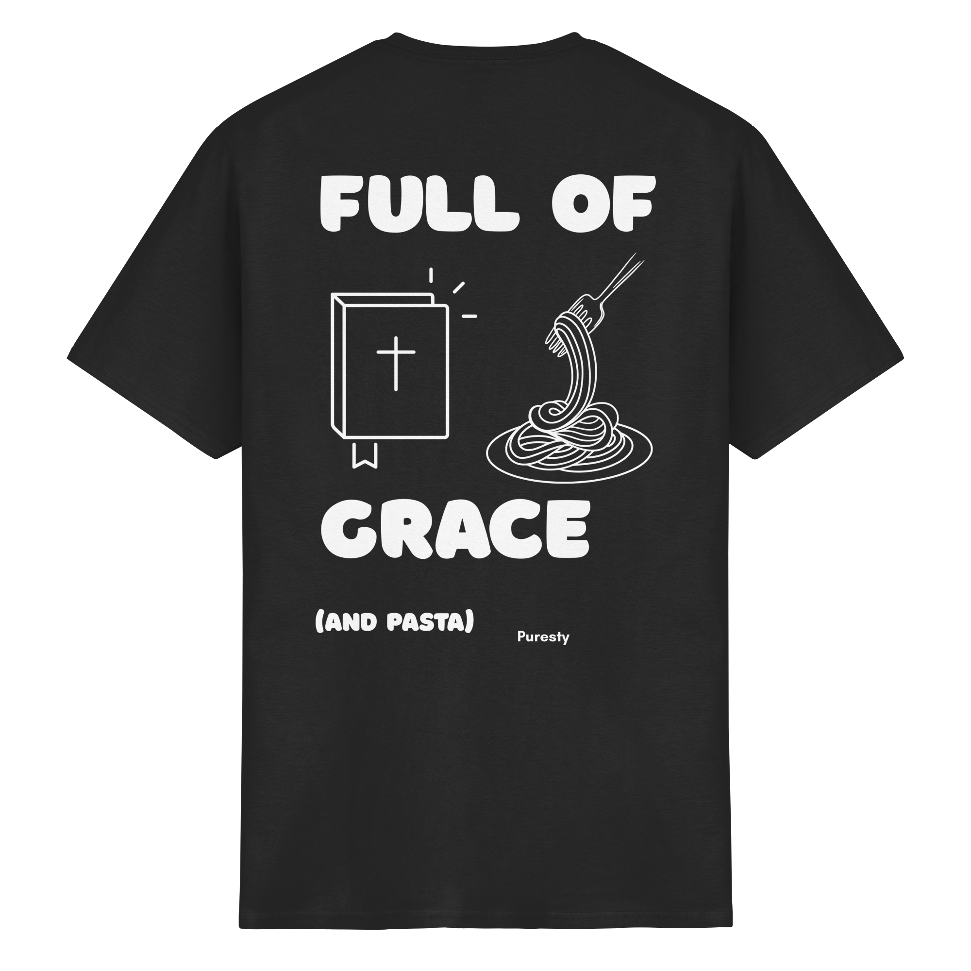 Full of Grace - Heavy Cotton T-Shirt - Backprint