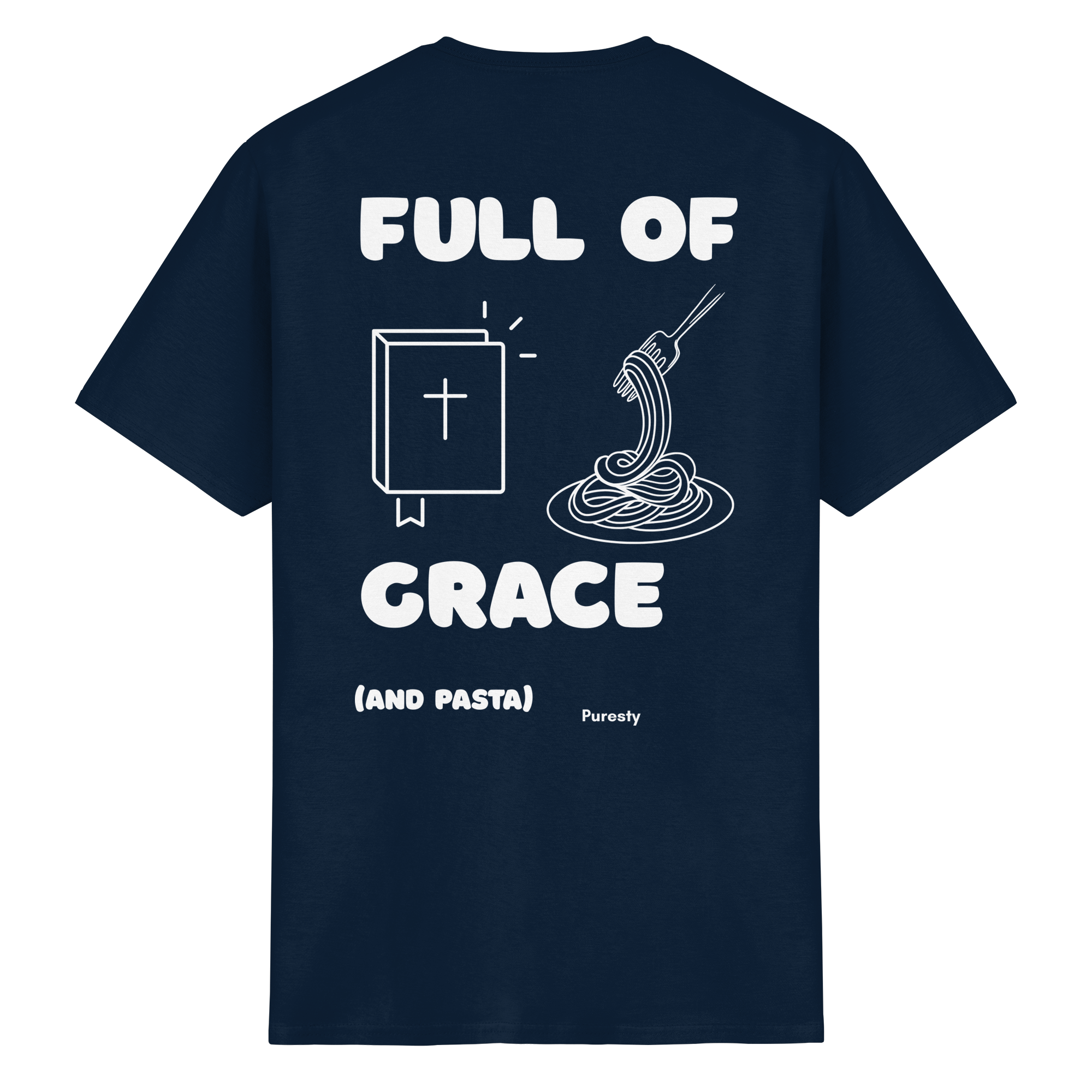 Full of Grace - Heavy Cotton T-Shirt - Backprint
