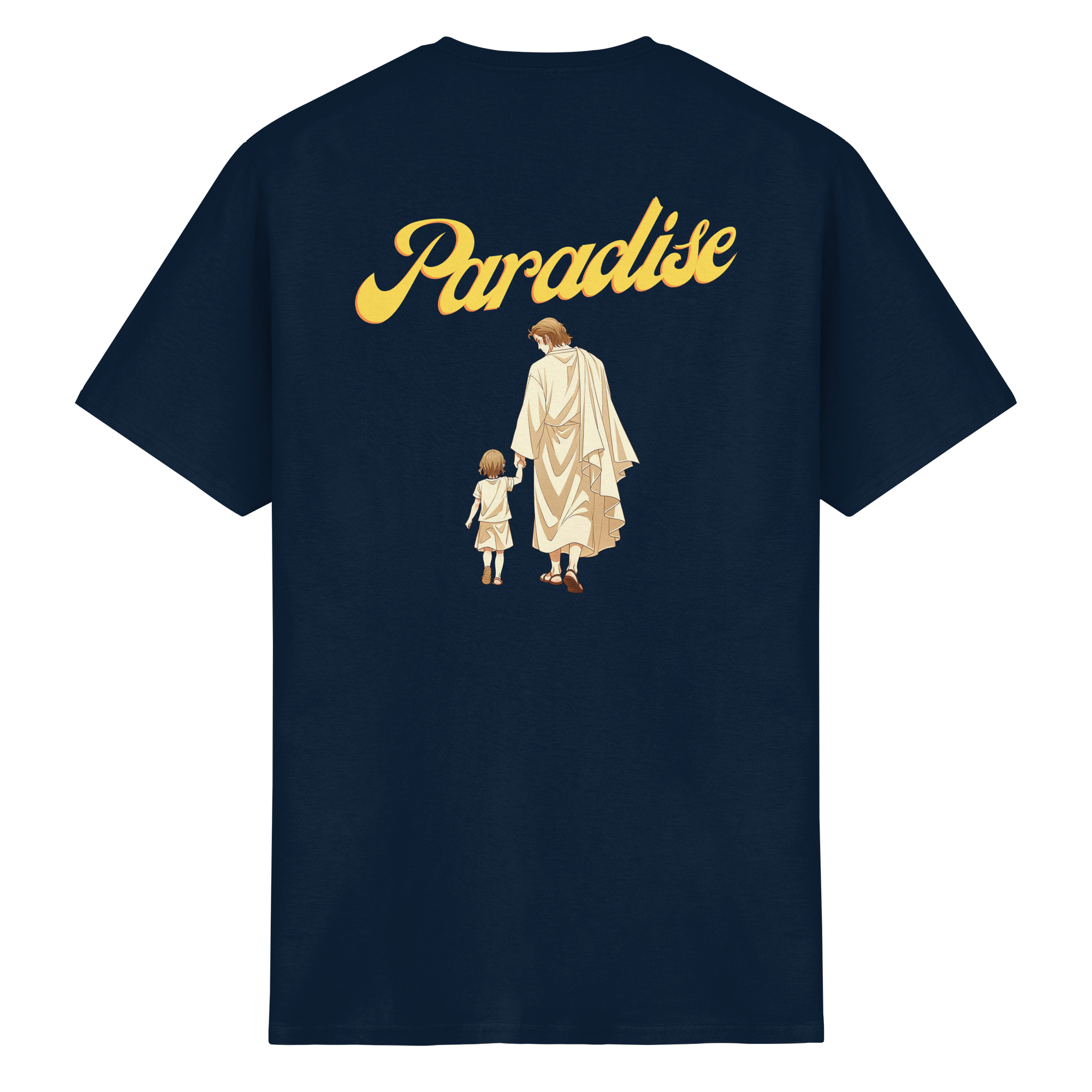 Lets go to Paradise - Heavy Cotton T-Shirt - Backprint