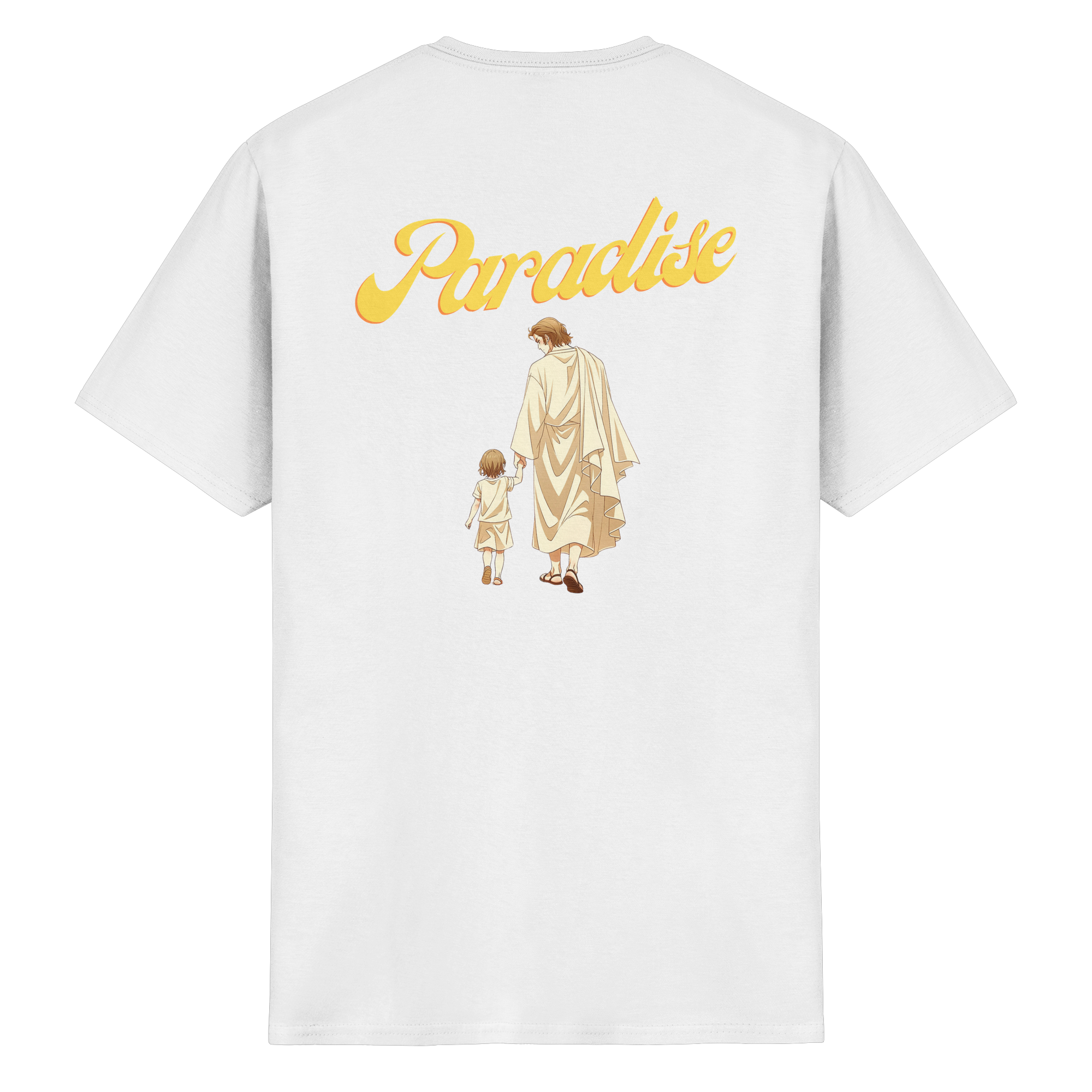 Lets go to Paradise - Heavy Cotton T-Shirt - Backprint