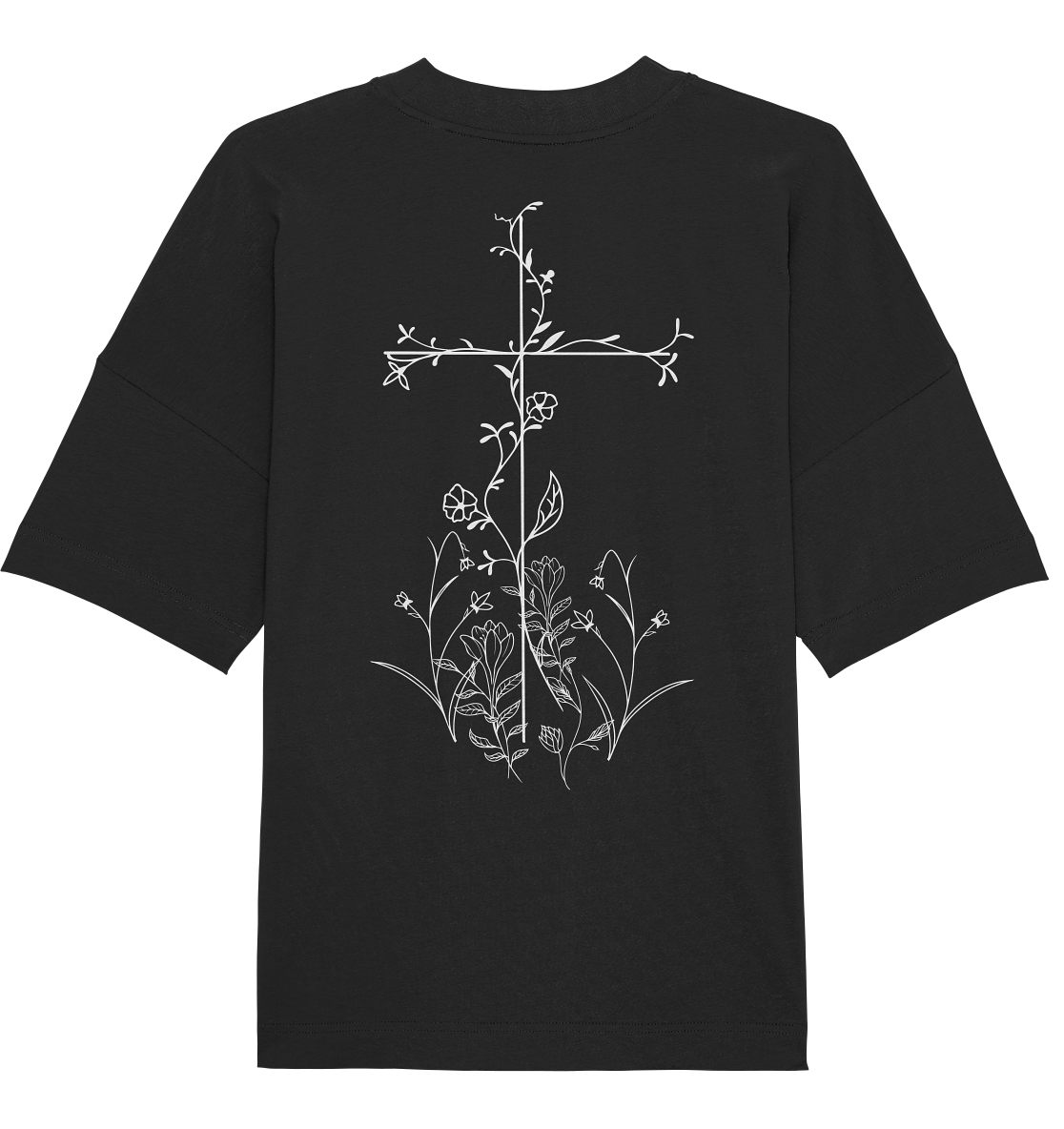 Jesus lebt - Oversize T-Shirt - Bio-Material - Organic Oversize Shirt