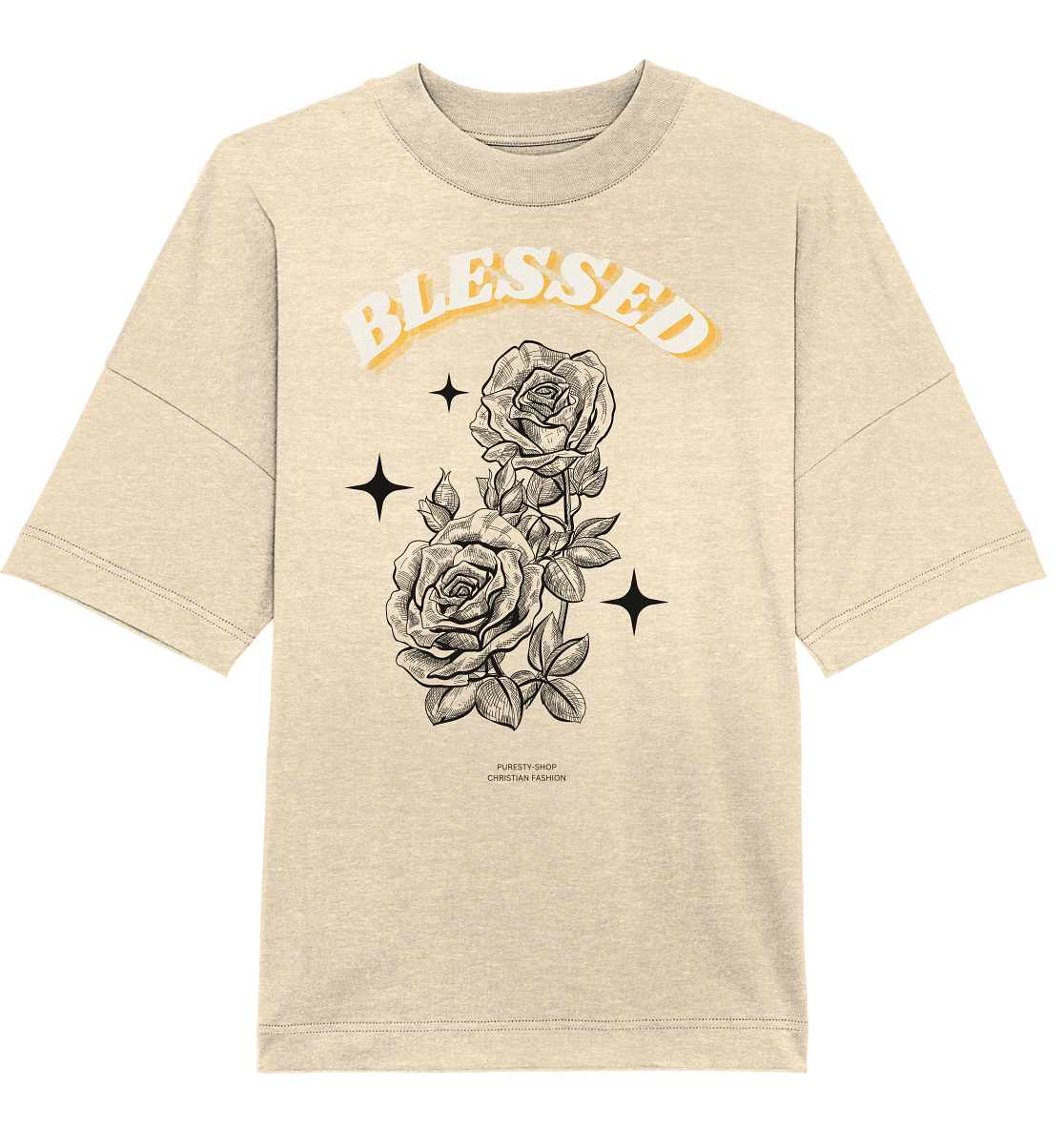 Blessed T-Shrit - Organic Oversize Shirt